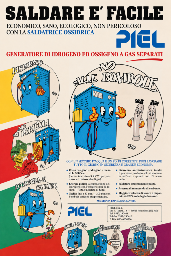 Materiale storico relativo ai sistemi per la produzione e la gestione dei gas tecnici sviluppati nel corso della storia aziendale.