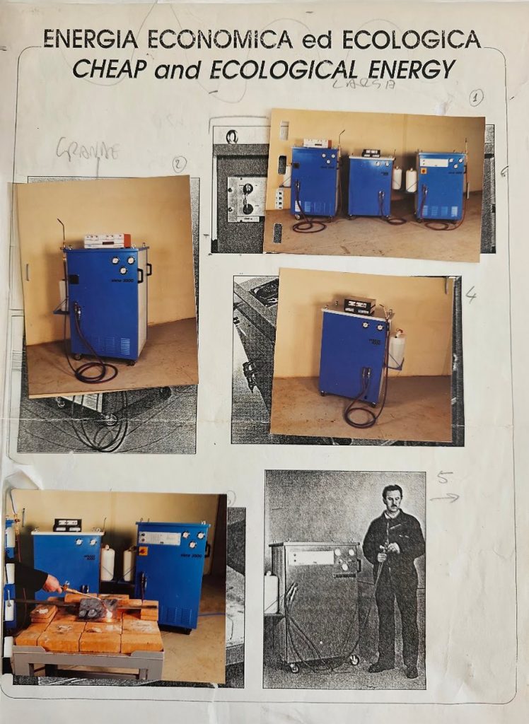 Materiale d’archivio con fotografie dei primi generatori e delle applicazioni tecniche sviluppate nel tempo.